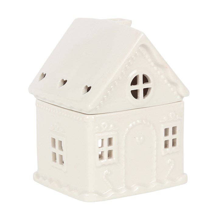Brûle-parfum White Christmas Gingerbread House