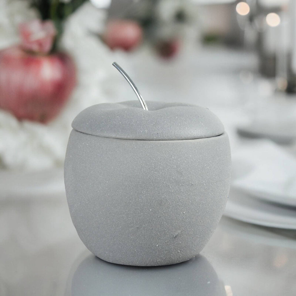 Brûle-parfum en céramique Pomme d'Amour Parfum d'Ambiance