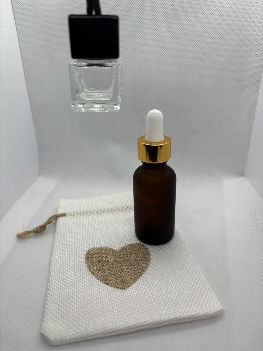 Diffuseur de parfum voiture transparent + recharge
