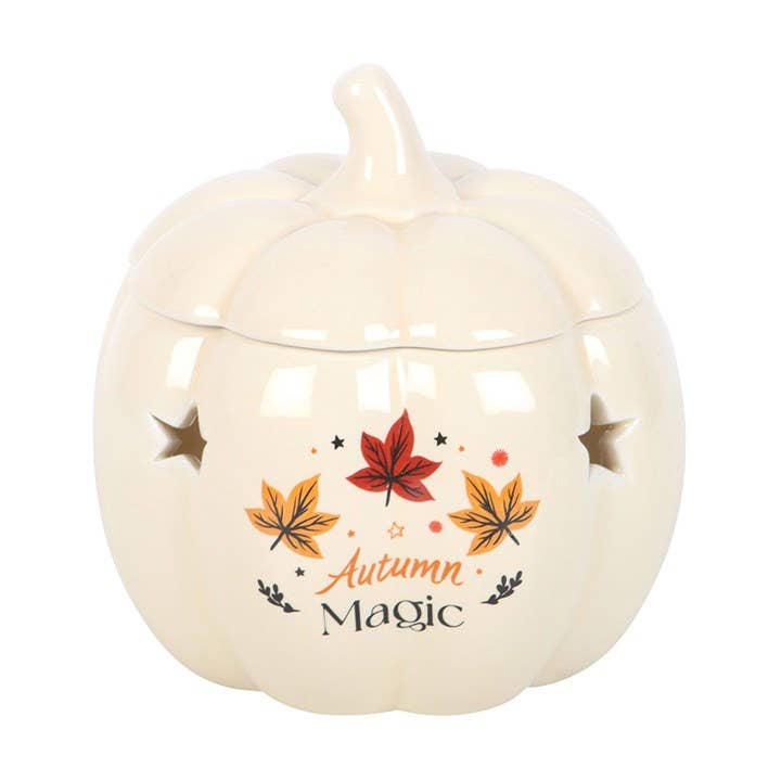 Brûle-parfum citrouille magique d'automne
