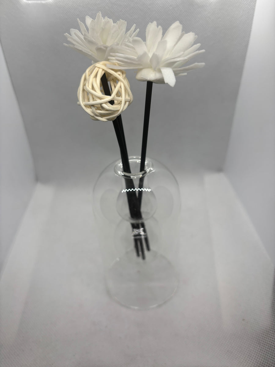Diffuseur de parfum à bâtonnets en verre