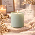 Bougie parfumée – Pot coloris Mint