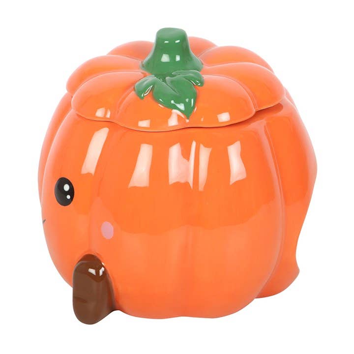 Brûle-parfum citrouille mignonne pour l'automne