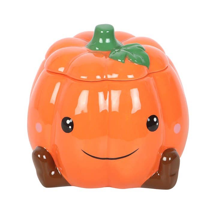 Brûle-parfum citrouille mignonne pour l'automne