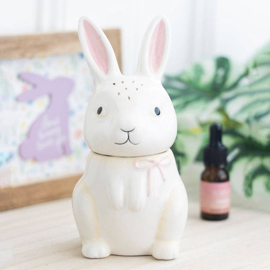 Brûle-parfum en forme de lapin de Pâques