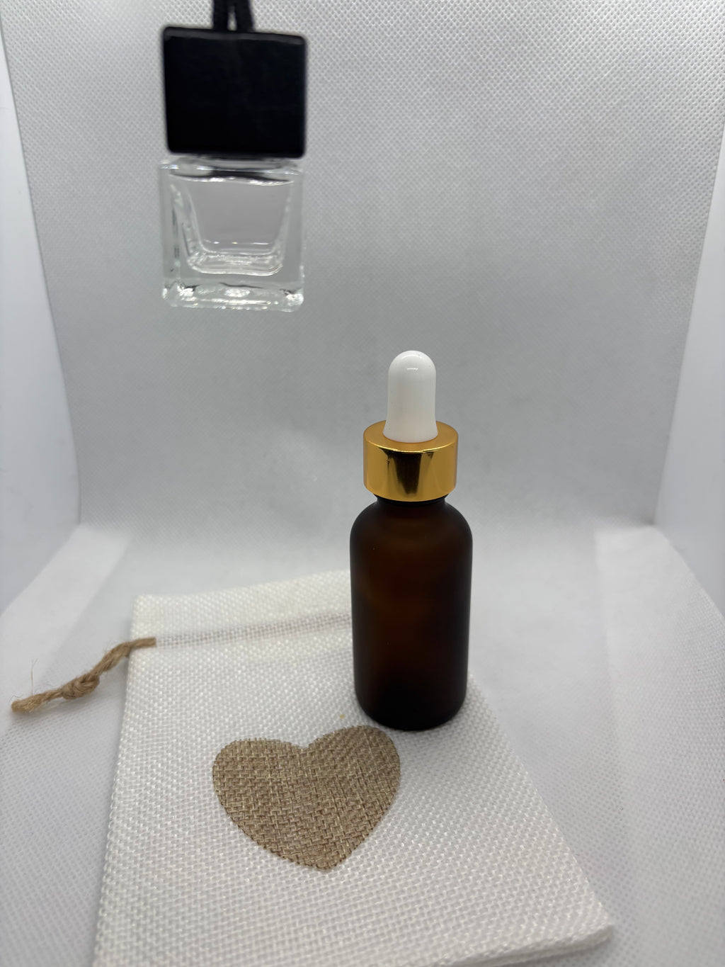 Diffuseur de parfum voiture transparent + recharge