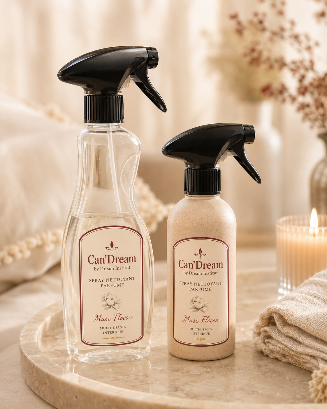 Spray nettoyant parfumé