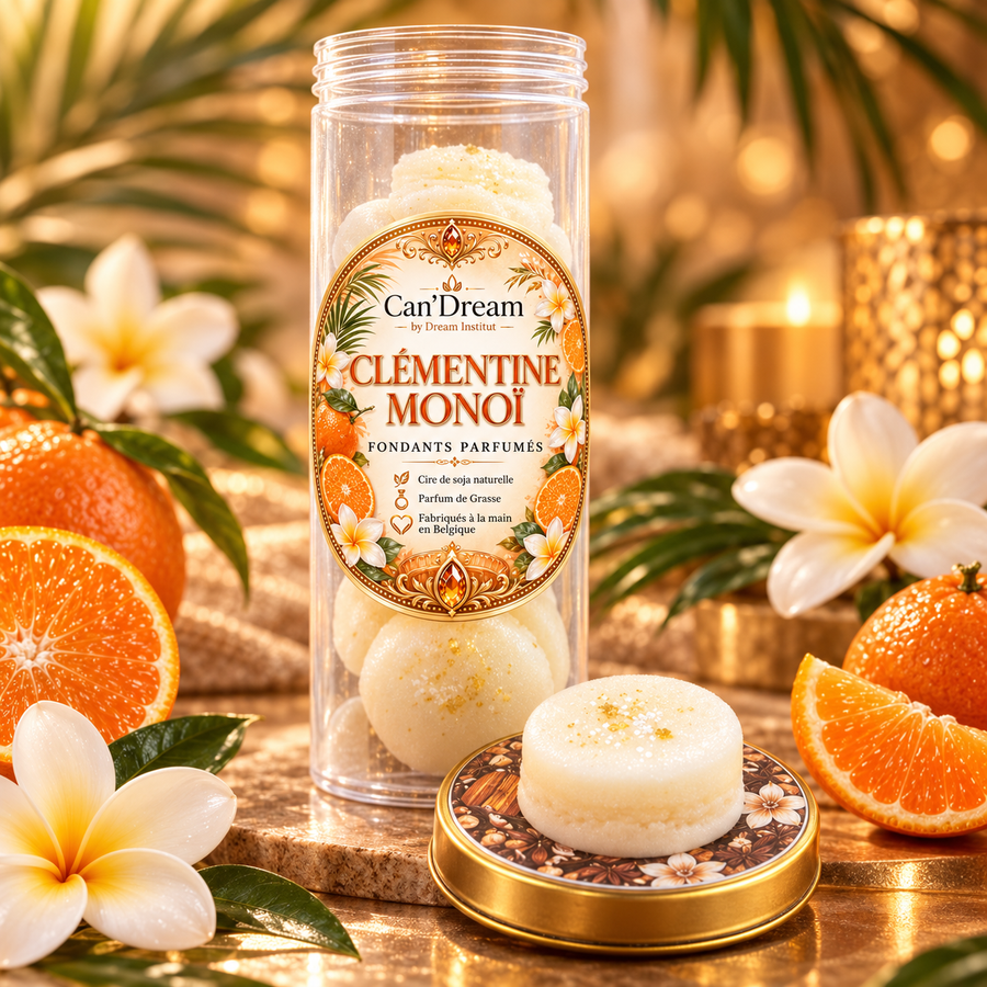 10 fondants parfumés – Clémentine Monoï