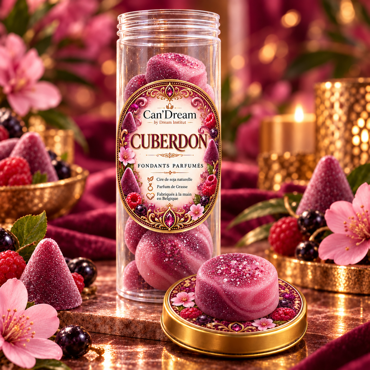 10 fondants parfumés – Cuberdon