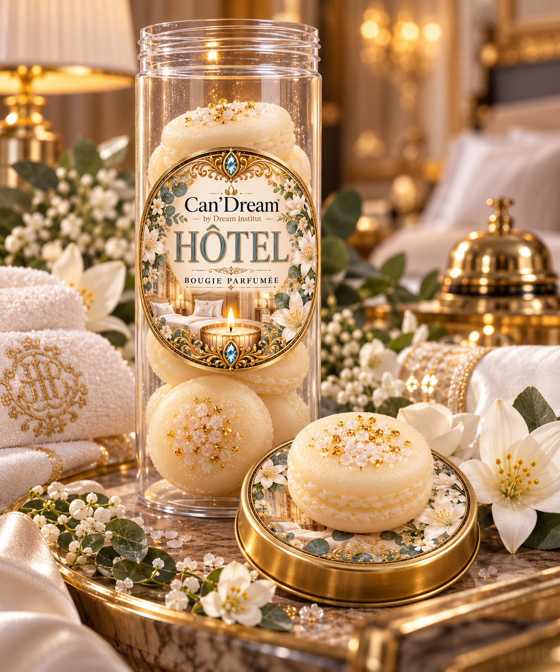 10 fondants parfumés – Hôtel