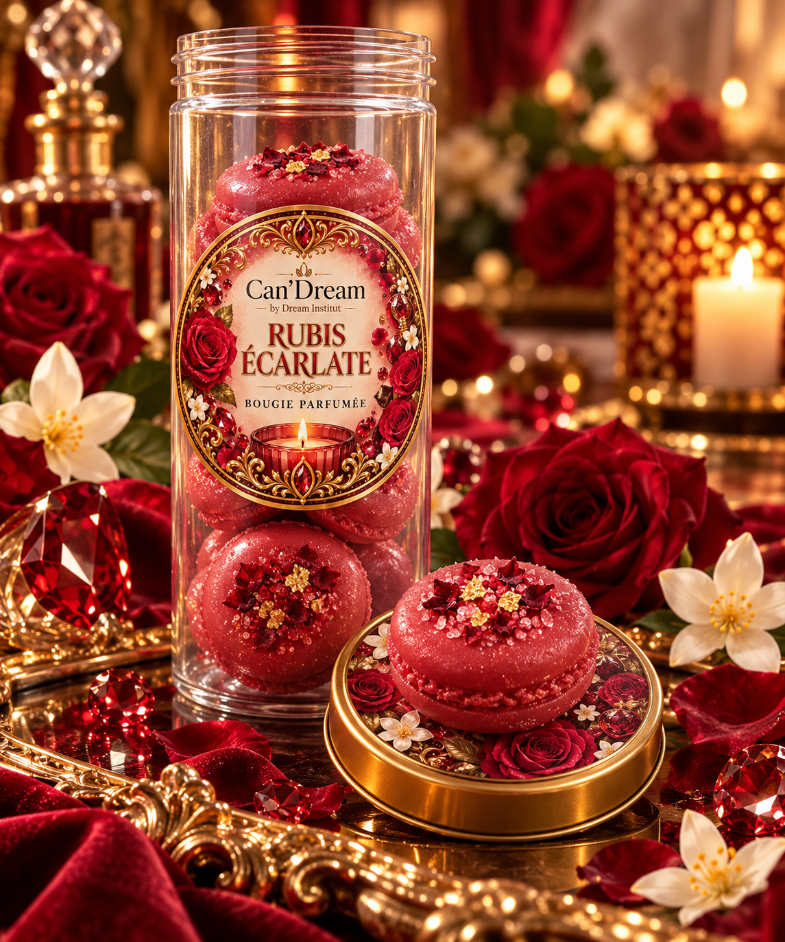 10 fondants parfumés – Rubis Écarlate