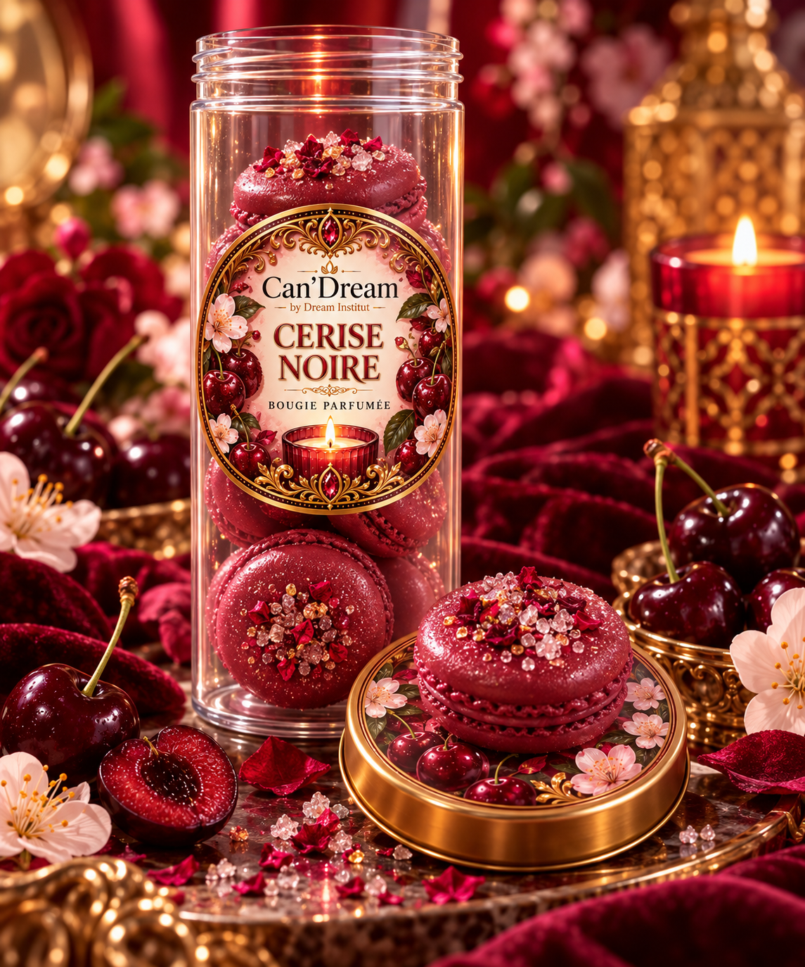 10 fondants parfumés – Cerise Noire
