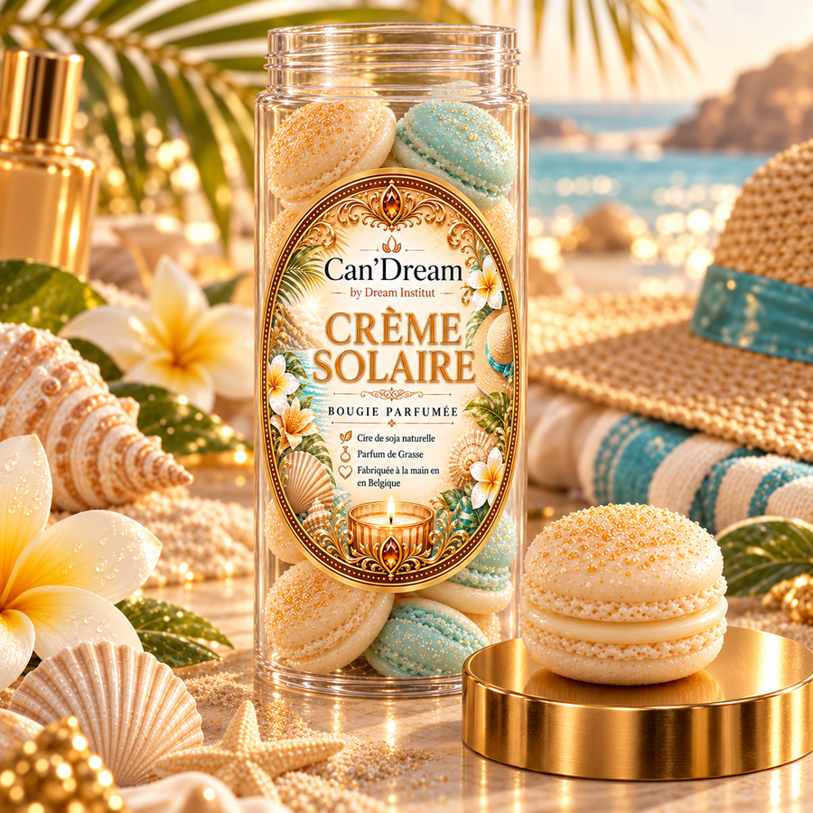 10 fondants parfumés – Crème Solaire