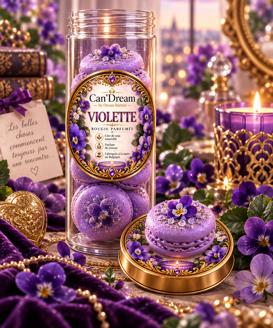 10 fondants parfumés – Violette