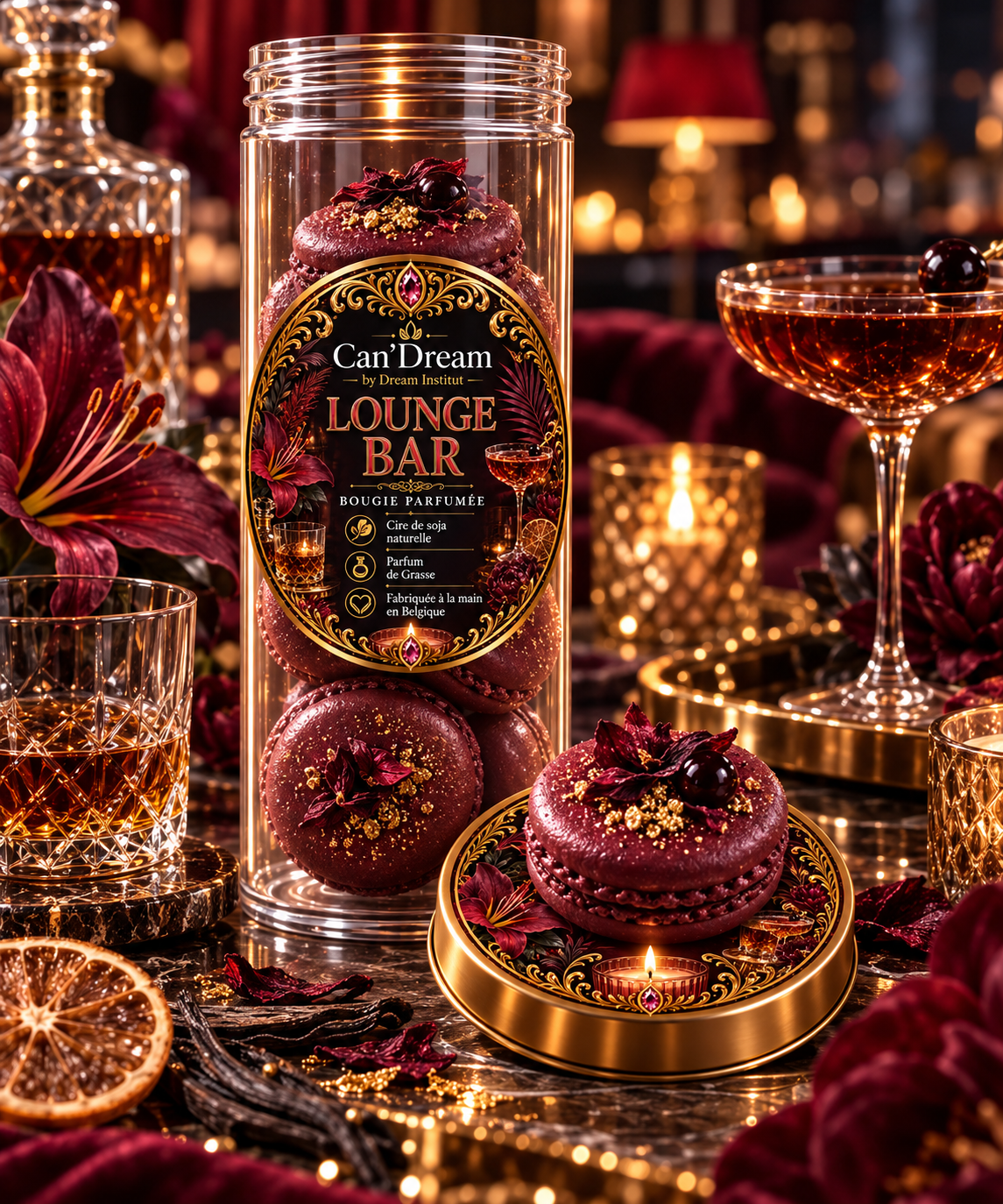 10 fondants parfumés – Lounge Bar