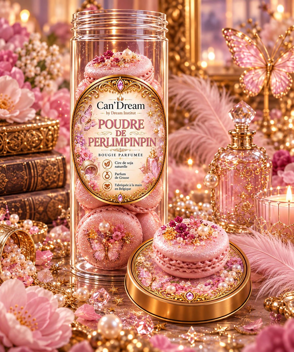 10 fondants parfumés – Poudre de Perlimpinpin