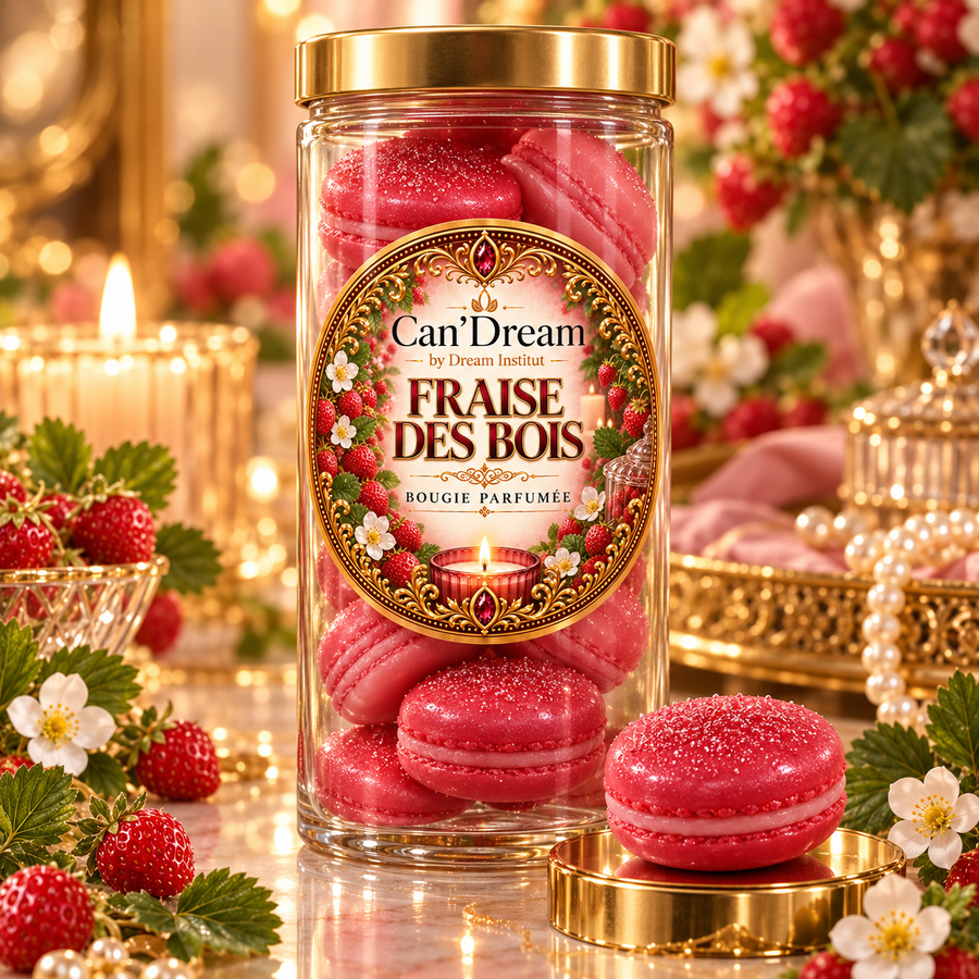 10 fondants parfumés – Fraise des bois