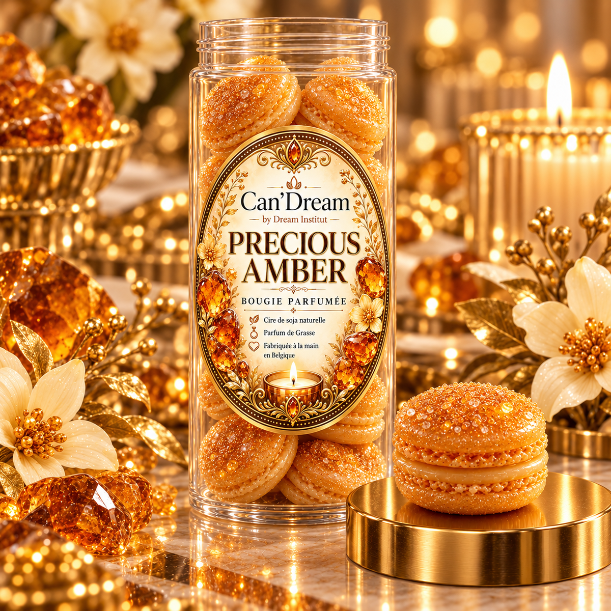 10 fondants parfumés – Precious Amber