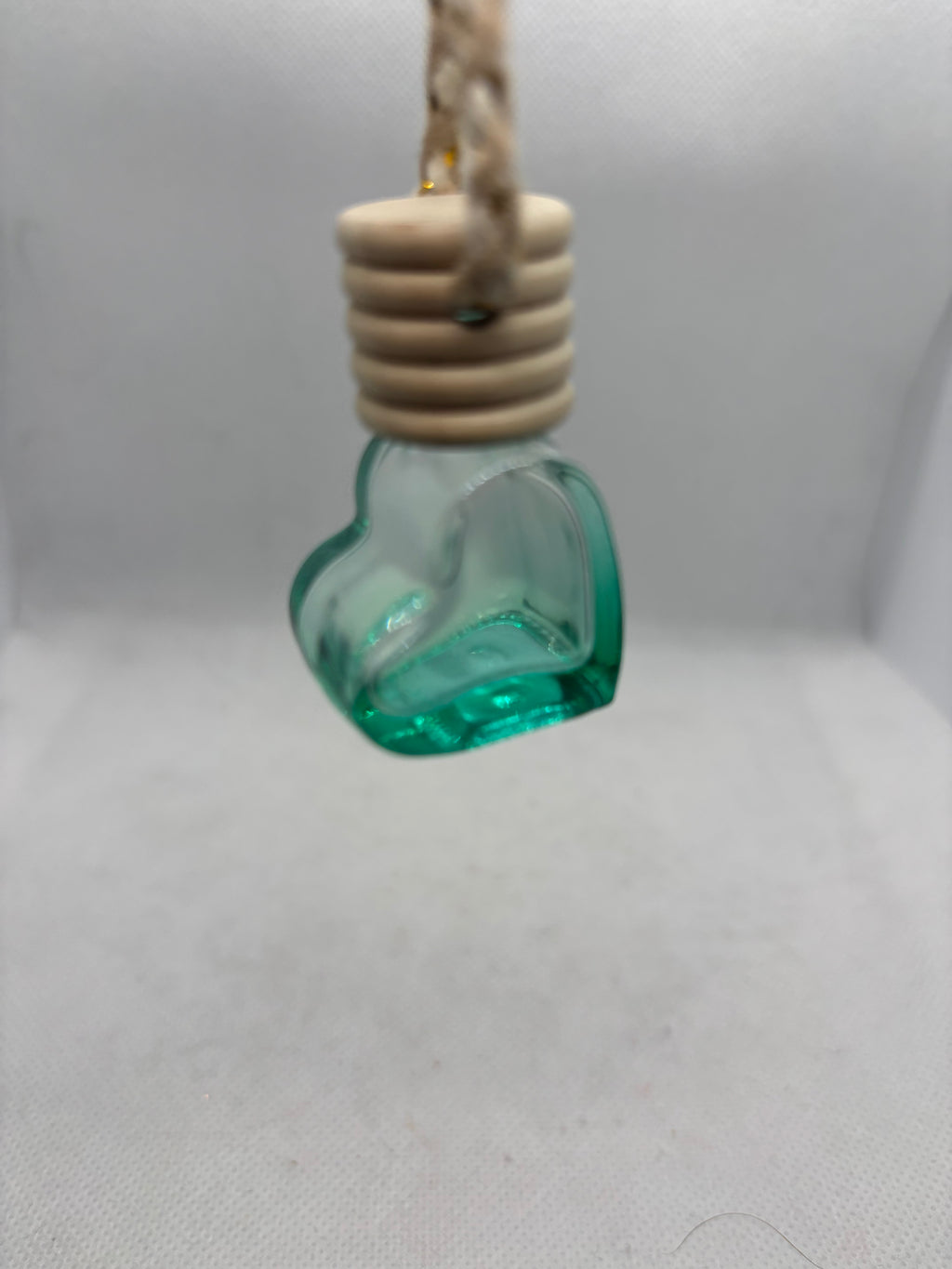 Diffuseur de parfum voiture coeur bleu + recharge