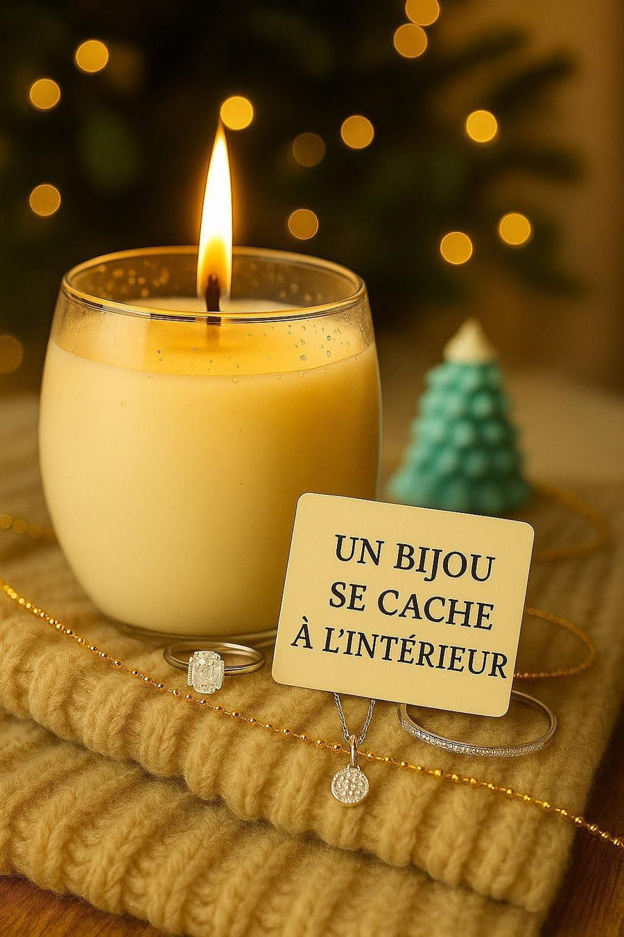Bougie bijou parfumée