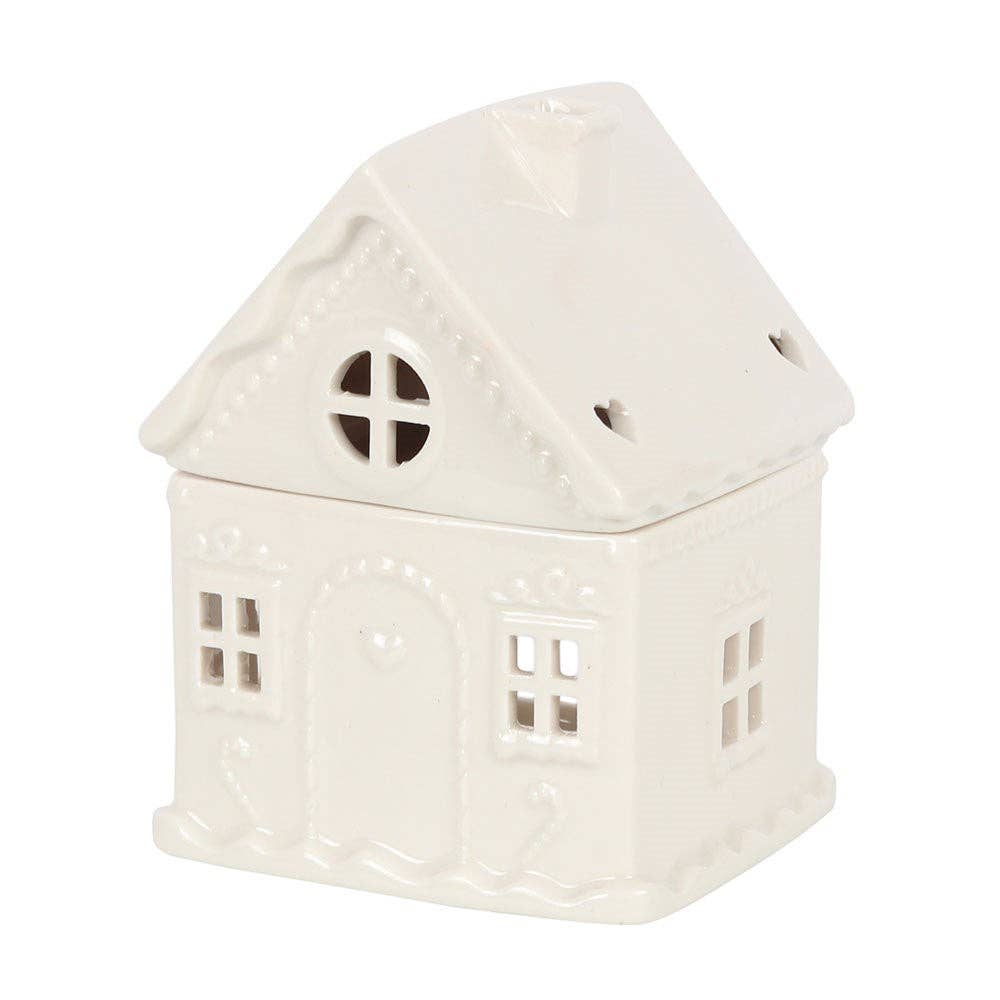 Brûle-parfum White Christmas Gingerbread House