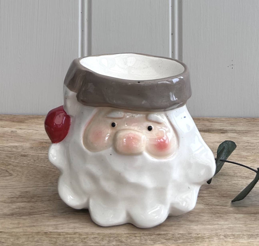Brûle-parfum Père Noël barbu – 15 cm