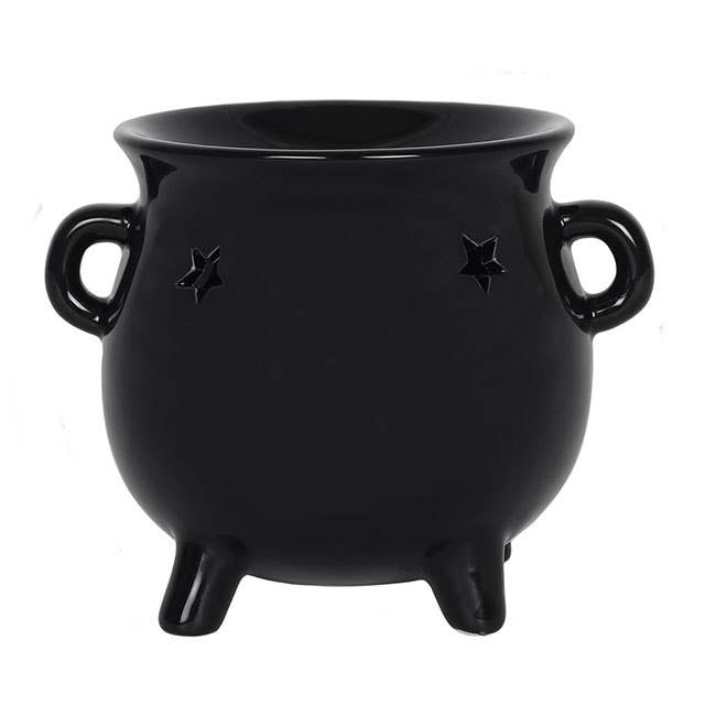 Brûle-parfum Chaudron gothique noir – Halloween