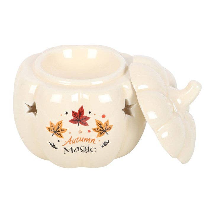 Brûle-parfum citrouille magique d'automne