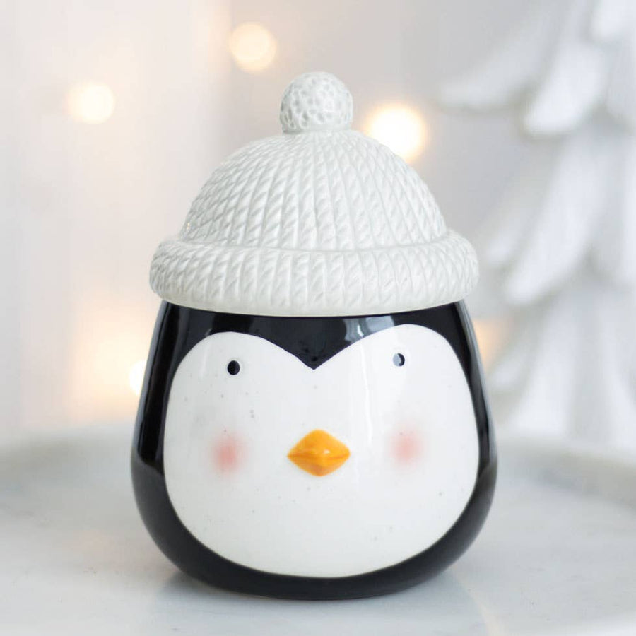 Brûle-parfum Winter Penguin